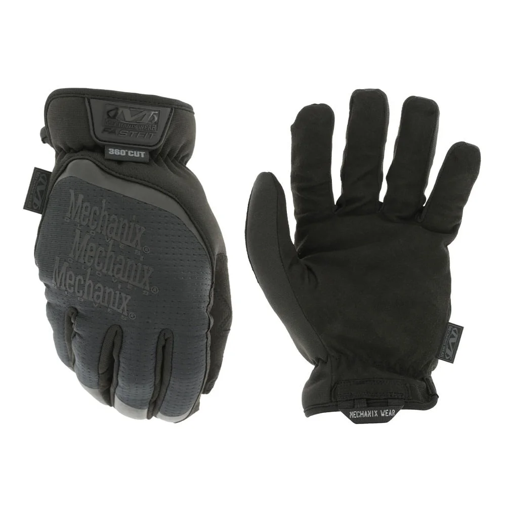 Gant intervention anti-coupure / anti-perforation Fastfit noir- Mechanix - Accessoires pratiques maison pour un intérieur plus fonctionnel - gants mechanix gant intervention anti-coupure anti-perforation - accessoire maison intérieur
