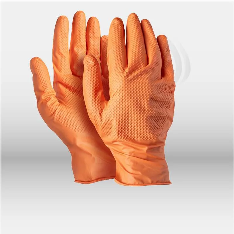 Gants nitriles oranges – Boite de 50 - Éclairage de qualité avec frais de port offerts - {'count': 1, 'name': 'bactérien'}