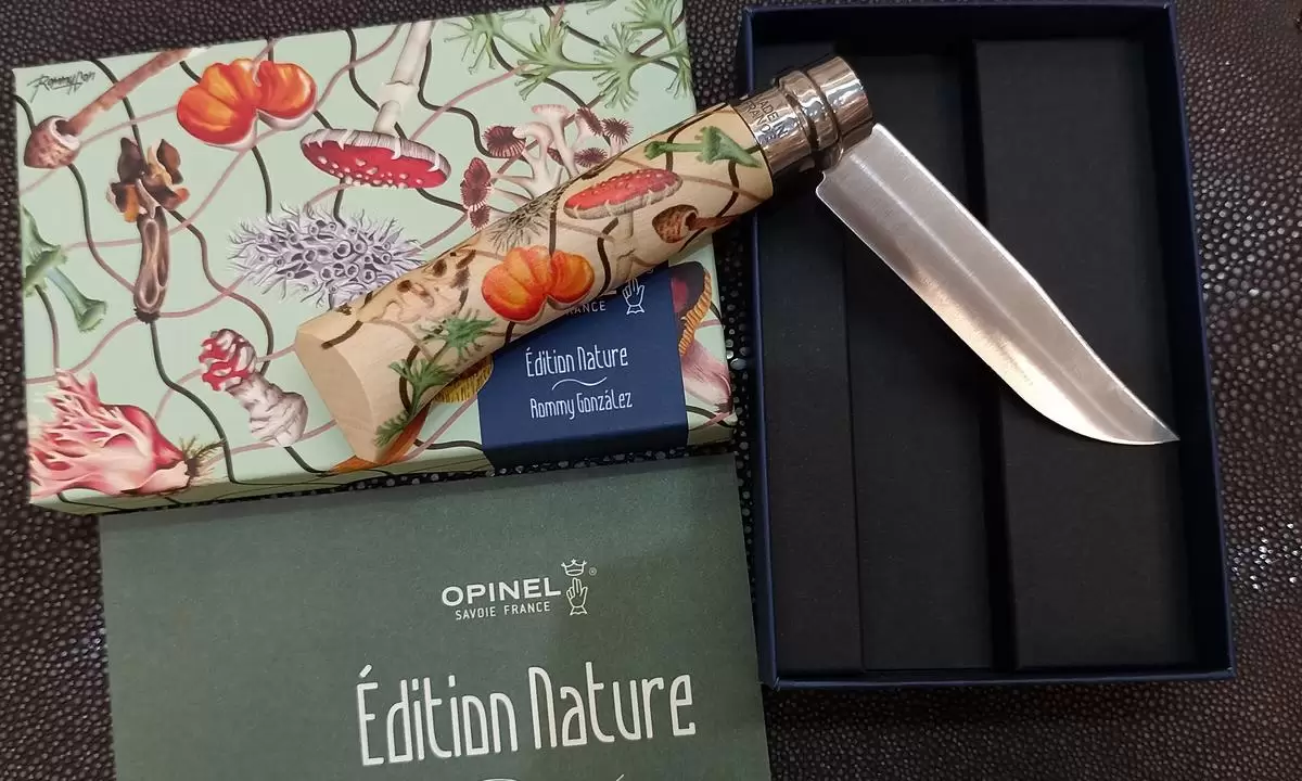 Opinel N°8 série limitée "édition NATURE" Rommy Gonzalez - Organisation de Gardener la maison avec des solutions de rangement