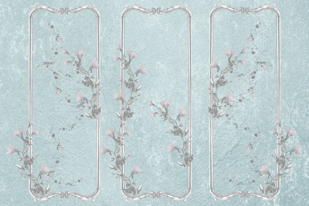 Papier peint Motif floral triple Saldi Straordinari Offerte Speciali Disponibili Adesso