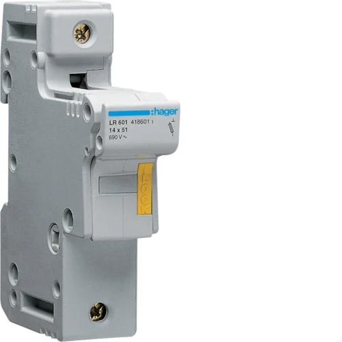 COUPE-CIRCUIT 1P 50A 14×51 LR601 HAGER - Saldi Straordinari – Offerte Speciali Disponibili Adesso - circuit breaker 1p 50a