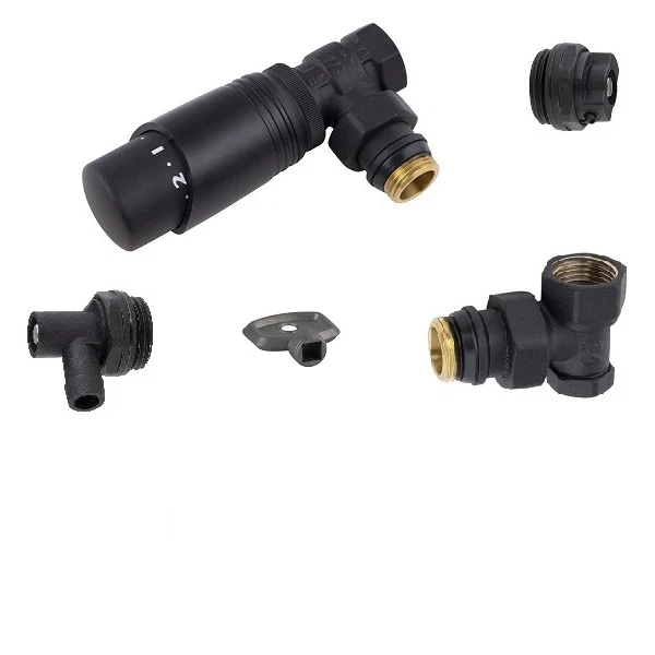 Kit Complet Chauffage Thermostatique Noir Accessoires Outdoor Liberté Mouvement