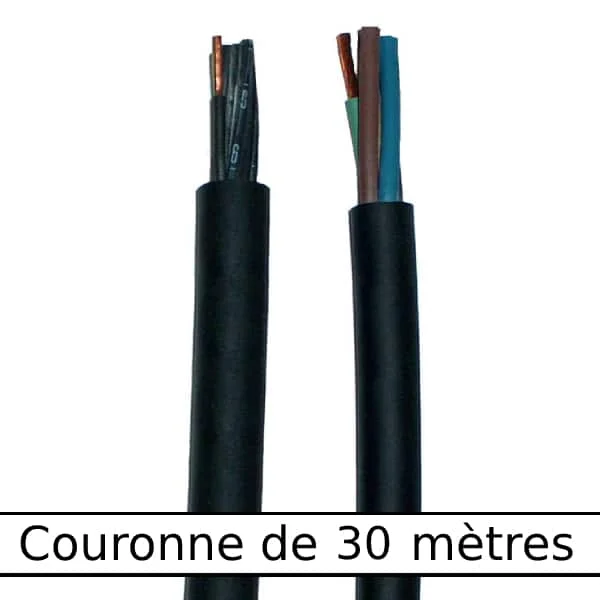 Câble rond gaine néoprène • 19G1,5 mm² • 30 m - Saldi Straordinari – Offerte Speciali Disponibili Adesso - titanex câble gaine 19g1,5 mm² m