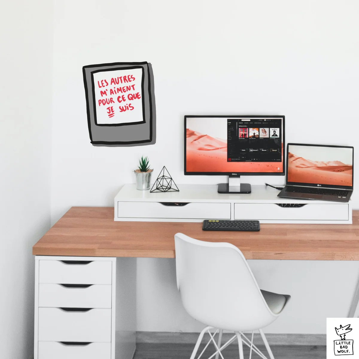 Sticker Déco Citation – Les autres m’aiment pour ce que je suis, Little Bad Wolf, 48X68 cm - Saldi Straordinari – Offerte Speciali Disponibili Adesso 1m bằng bao nhiêu cm, dm, mm - Bảng đơn vị đo độ dài - VnDoc.com