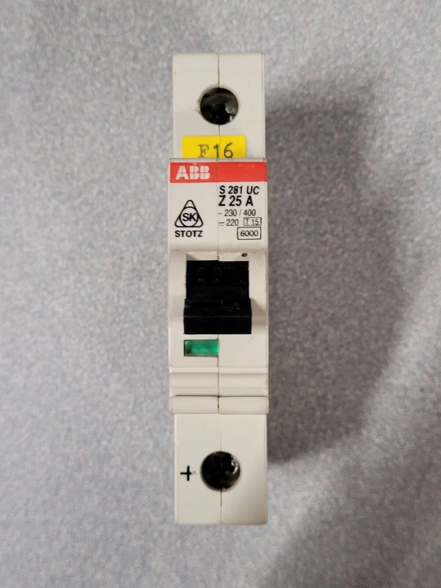 Disjoncteur 1P 25A S281UCZ25A Auto - Éclairage de qualité avec frais de port offerts