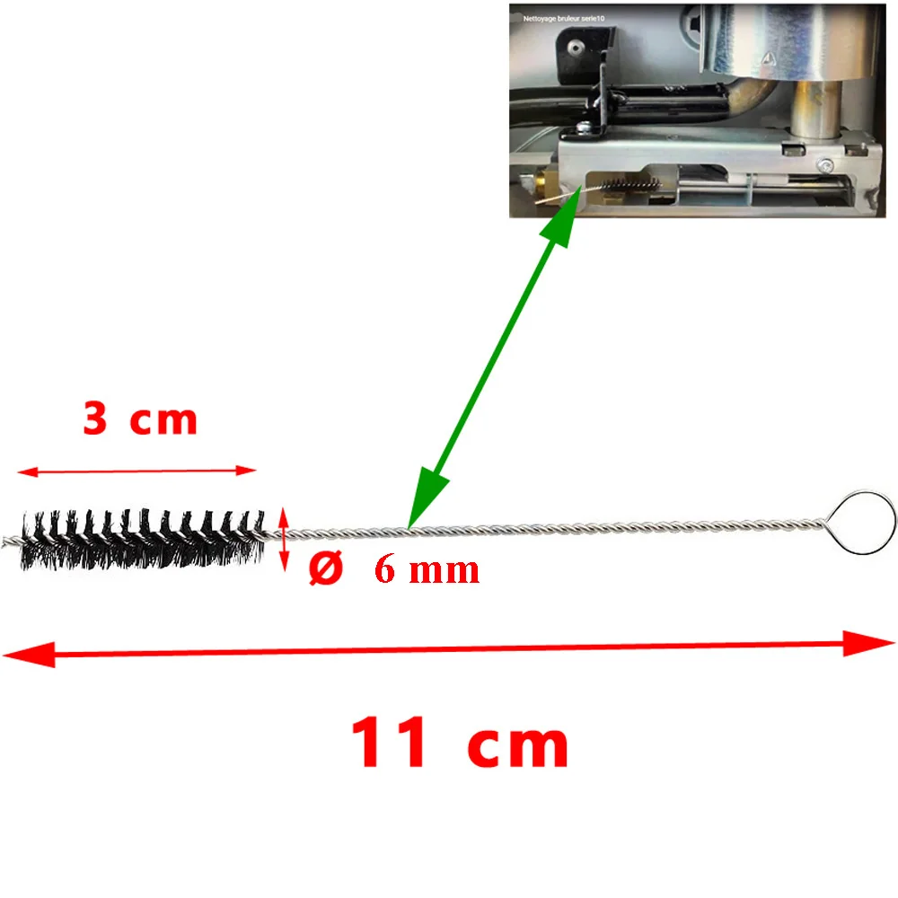 Lot de 5 goupillons pour nettoyer les bruleurs - Accessoires Outdoor pour Plus de Liberté de Mouvement Bouton de poignée en plastique, indexeur à ressort, libération rapide,  goupille à verrouillage à bille - 2026 Poussoir d'indexation à bouton en  plastique, goupilles de poignée en T à