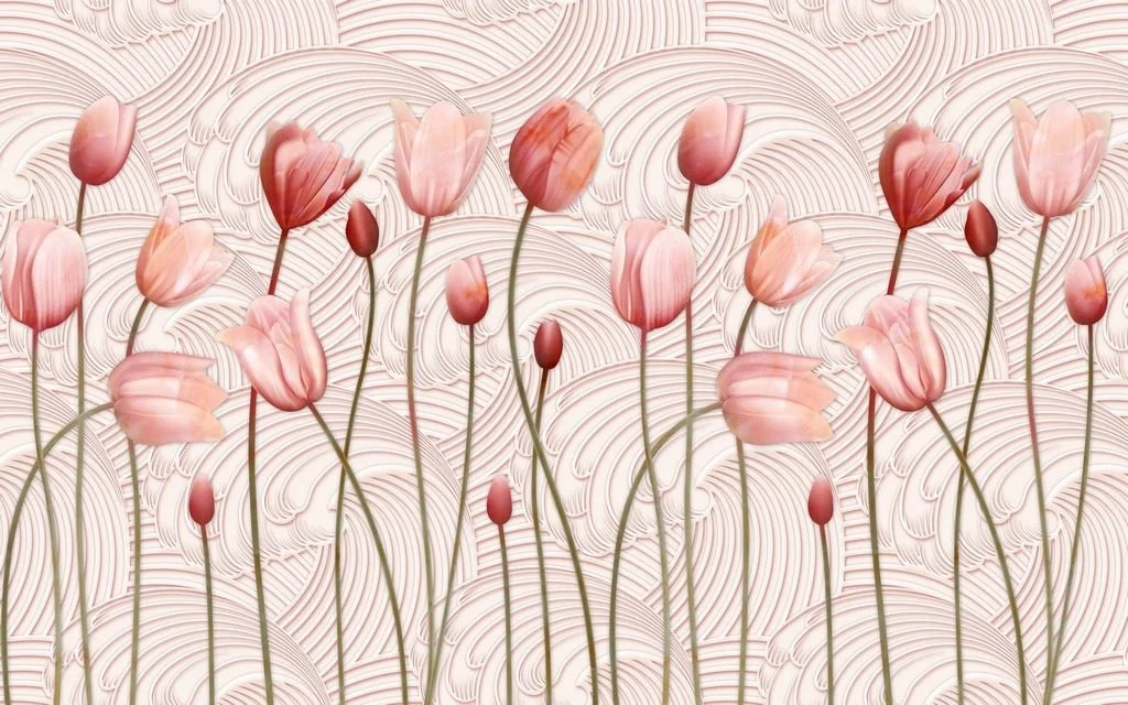 Peinture murale Champ de tulipes - Saldi Straordinari – Offerte Speciali Disponibili Adesso - vincent van gogh peinture champ tulipe