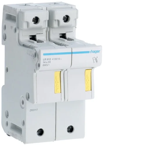 COUPE-CIRCUIT 2 PH 14×51 LR612 HAGER - Saldi Straordinari – Offerte Speciali Disponibili Adesso - {'count': 1, 'name': 'Piguet'}