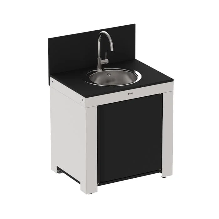 Module EVIER Noir et Inox – ENO - Équipements Outdoor pour Activités en Pleine Nature - {'count': 1, 'name': 'Pack'}