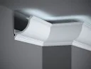Moulure Corniche pour LED QL027 2M – STANDARD - Saldi Straordinari – Offerte Speciali Disponibili Adesso SPTD 8209 Panneau composite en aluminium noir brossé - 80 x H.120 cm, Ep.3  mm