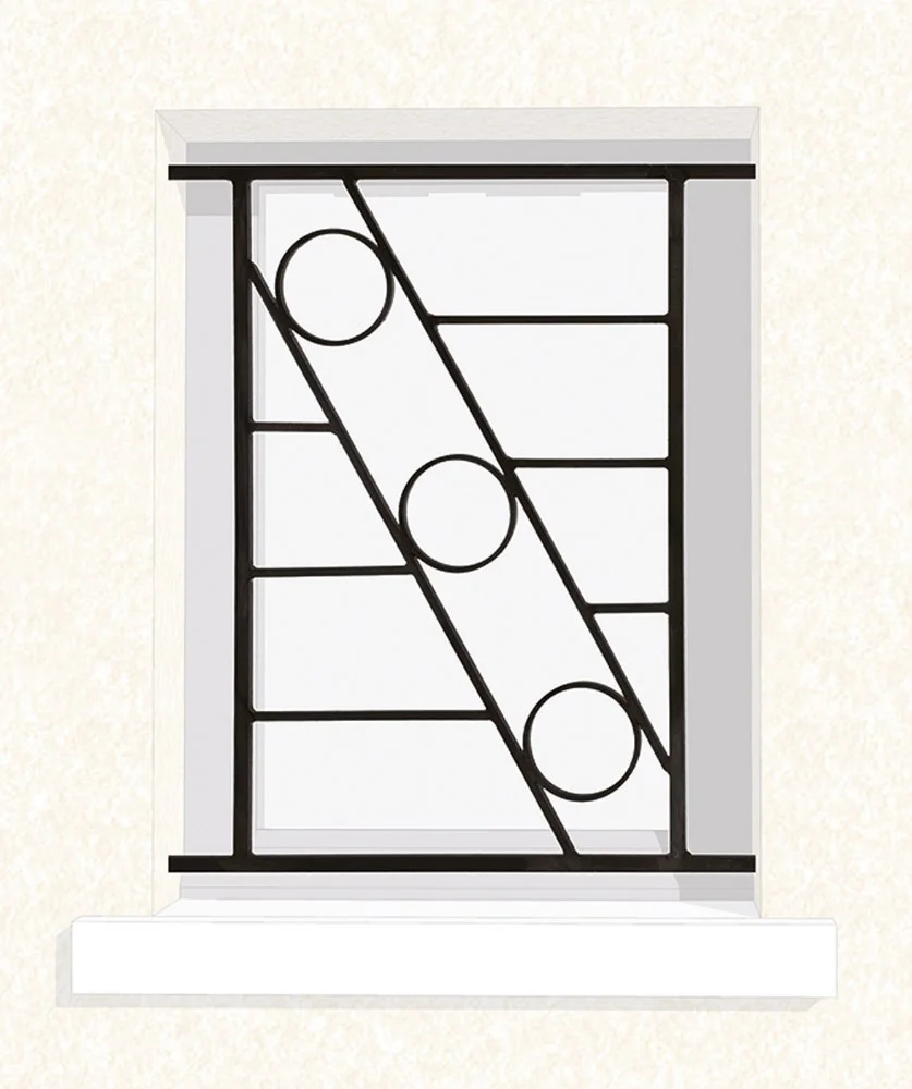 Grille de fenêtre en fer forgé Orion - Saldi Straordinari – Offerte Speciali Disponibili Adesso grille fenêtre fer forgé villa
