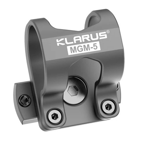 Support de casque Klarus MGM5 pour lampe XT1C PRO - système de fixation rails ARC - Des lm Équipements Pensés pour Profiter de Chaque Instant Dehors