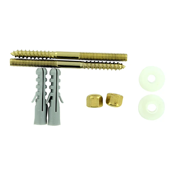 Fixations WC à goujons 6x70 mm chevilles 8x40 mm x2 - Accessoires Outdoor pour Plus de Liberté de Mouvement Cheville metallique / douille à expansion