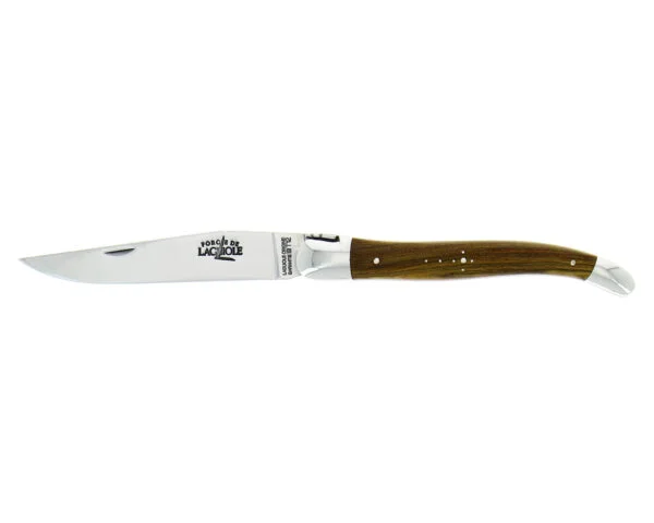 Couteau pliant ciselé main en pistachier finition brillante - Édition Limitée – L’Art de la Table Française en Promotion ! BUFFLE
