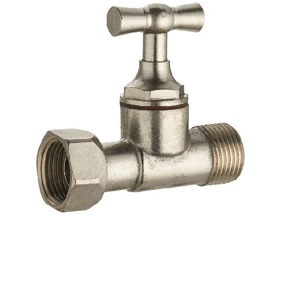 Robinet WC Droit Nickelé - Accessoires Outdoor pour Plus de Liberté de Mouvement - robinet nickelé liberté mouvement
