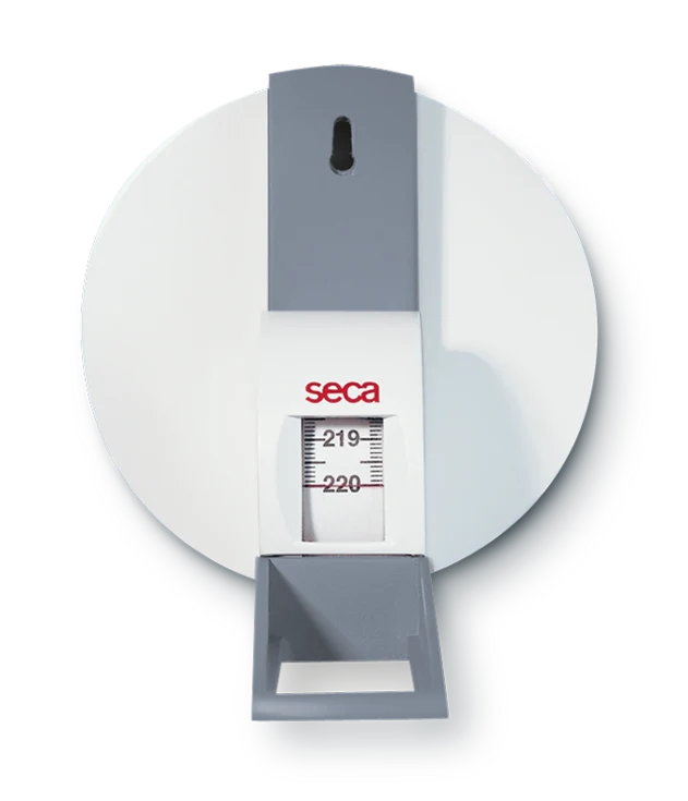 Toise murale SECA 206 (Mètre déroulant mécanique) - Saldi Straordinari – Offerte Speciali Disponibili Adesso Mètre déroulant Seca 206 et toise télescopique Seca 222