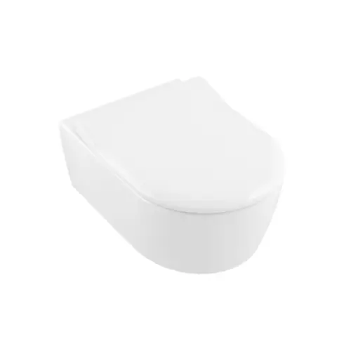Pack WC suspendu, sans bride, Abattant Slim avec frein de chute déclipsable – AVENTO (Villeroy & Boch) - Saldi Straordinari – Offerte Speciali Disponibili Adesso WC à poser VILLEROY ET BOCH O.novo avec abattant frein de chute déclipsable  + nettoyant Briochin | Leroy Merlin