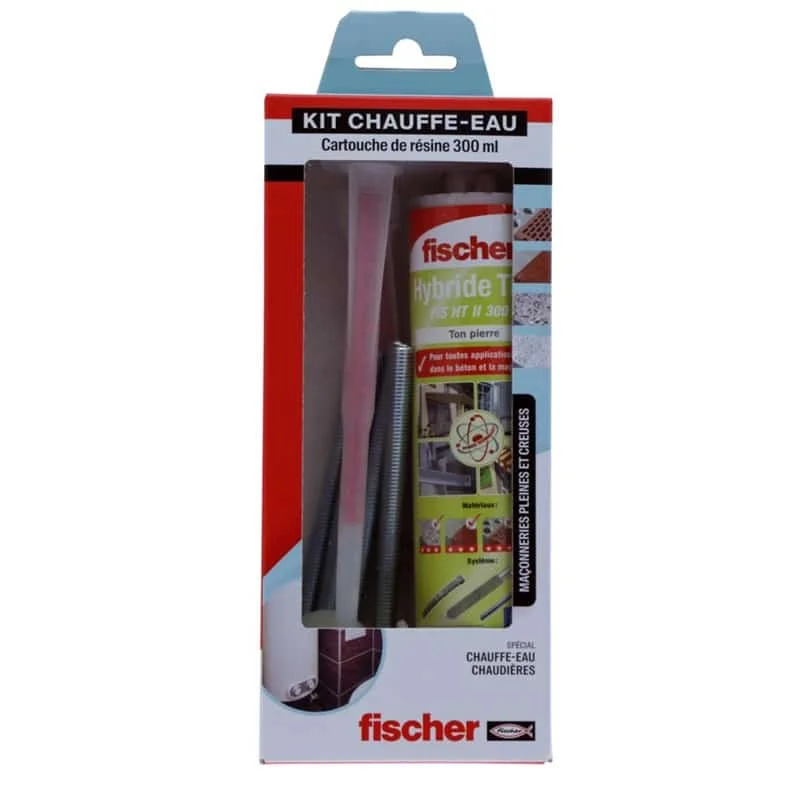 Kit de scellement chimique spécial chauffe-eau FIS VS AIR – 522907 – Fischer - ​Drones Professionnels & Grand Public | Boutique Française