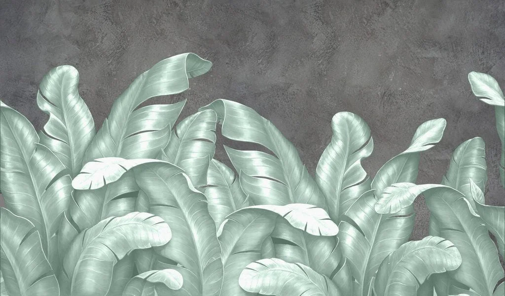 Peinture murale Feuilles brillantes - Saldi Straordinari Fleur – Offerte Speciali Disponibili Adesso