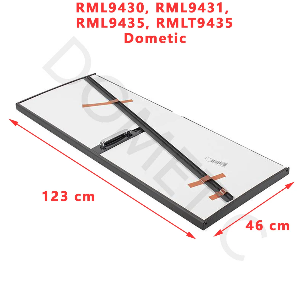 Porte (ouverture à droite) des réfrigerateurs RML9430 RML9431 RML9435 RMLT9435 par Dometic - Accessoires Outdoor pour Plus de Liberté de Mouvement - {'count': 4, 'name': 'Porte'}