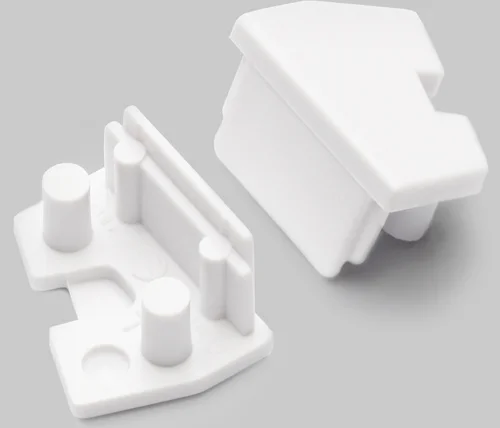 Terminaison EDGE10 blanc + passage de câble (set de 2) - Saldi Straordinari – Offerte Speciali Disponibili Adesso - {'count': 1, 'name': 'D200'}