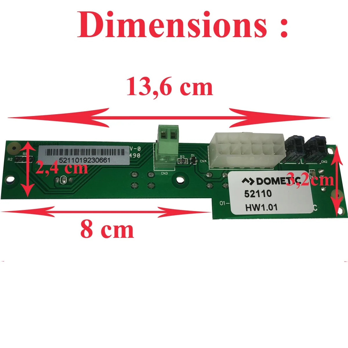 Panneau de commande comportant la sonde E1 ref 52110 Freshjet : FJ1100, FJ1700, FJ2200, FJ2700, FJ3200 par Dometic - Accessoires Outdoor pour Plus de Liberté de Mouvement Compteur tableau de bord origine pour moto Yamaha 1100 FJ 1984 à 1986  Occasion de coloris Noir en Plastique