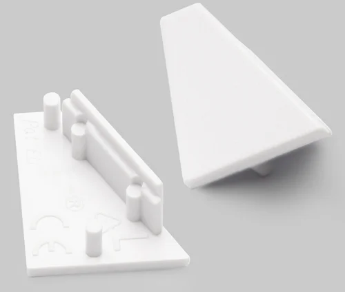 Terminaison CORNER27 blanc (set de 2) - Saldi Straordinari Visual – Offerte Speciali Disponibili Adesso