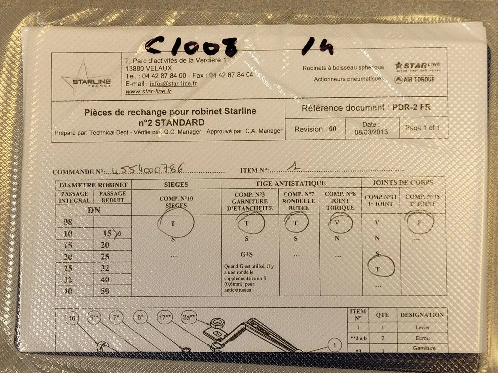 Pièces de rechange pour robinet STARLINE DN15 - Éclairage de qualité avec frais de port offerts Robinet raccord DN15 ENERGICAL | PE20 sphéro-conique