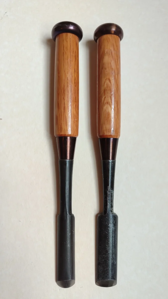 Duo de gouges japonaises "Uchimaru nomi" 15 & 18mm - Accessoires Outdoor pour Plus de Liberté de Mouvement - {'count': 1, 'name': 'oui'}