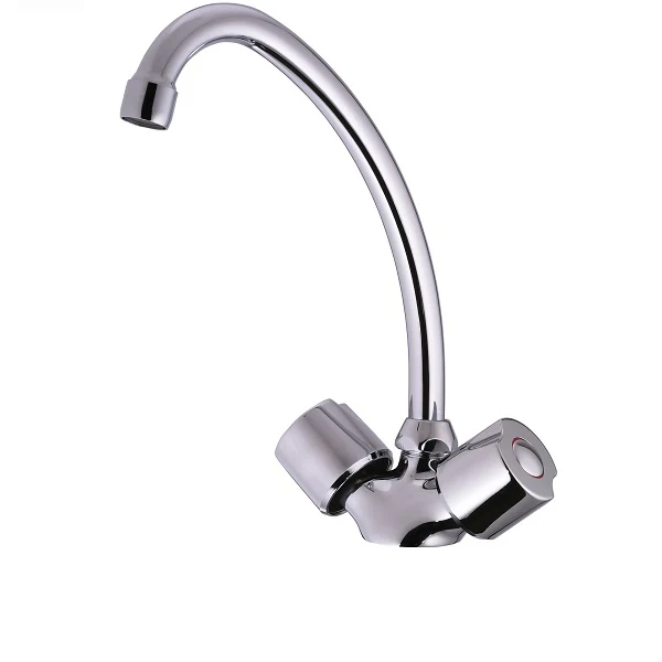 Mélangeur évier NF ANIA chromé - Accessoires Outdoor pour Plus de Liberté de Mouvement - Melangeur mural