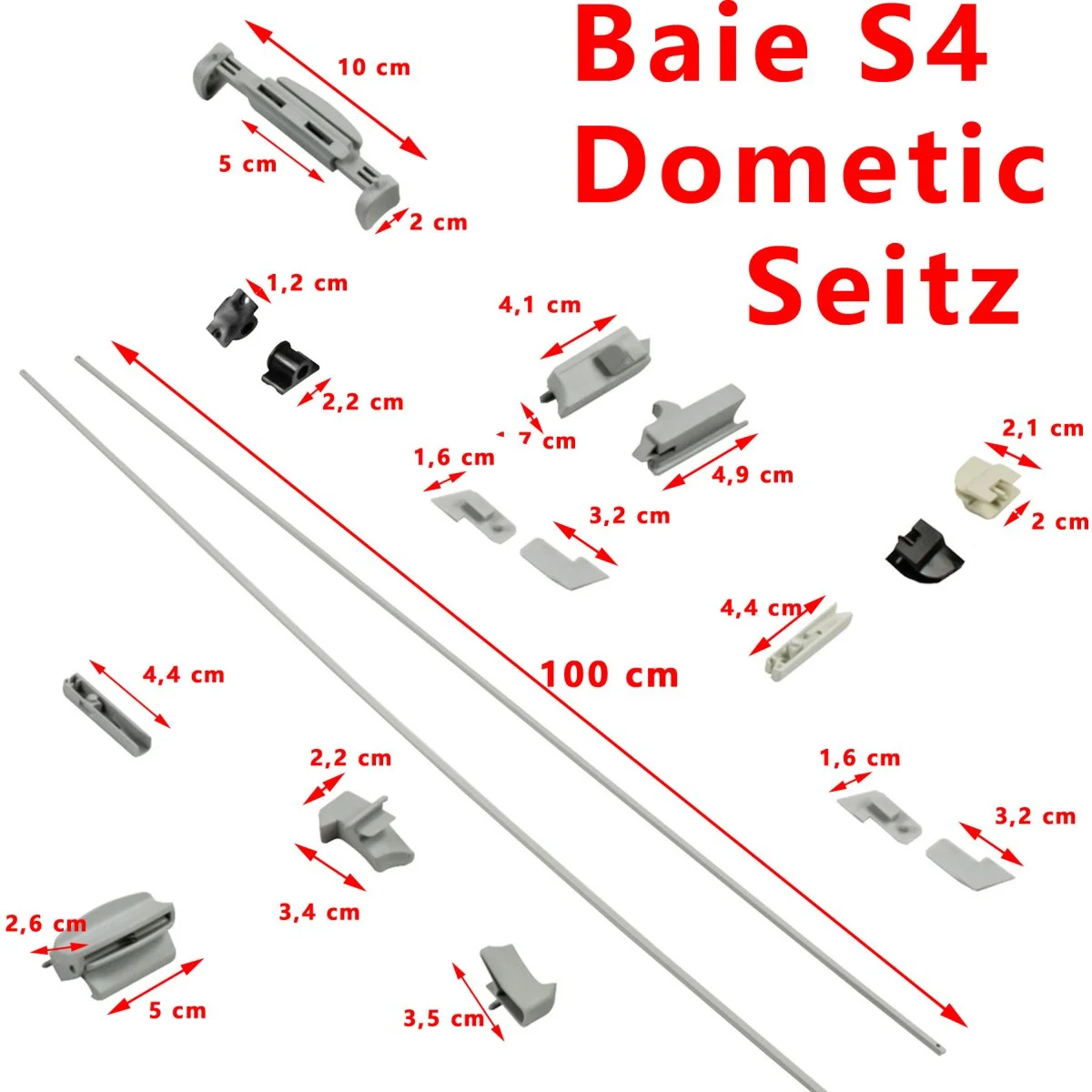 Dometic Kit montage Baie S3 S4 Accessoires Outdoor Liberté Mouvement