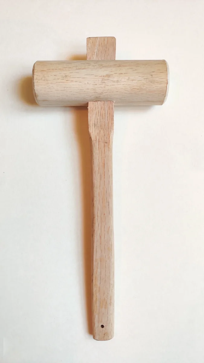 Maillet en chêne blanc du Japon "Kozuchi" 50mm - Accessoires Outdoor pour Plus de Liberté de Mouvement - {'count': 2, 'name': 'gain'}