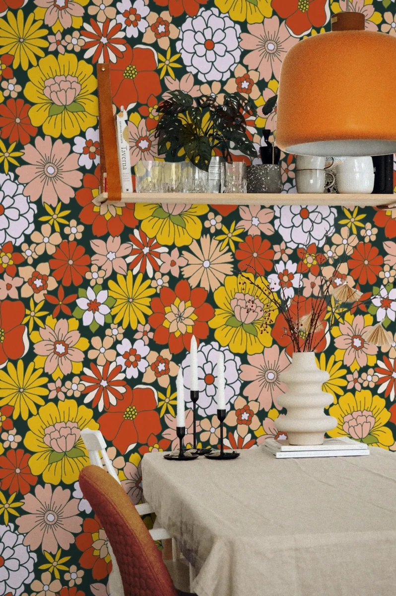 Nº278 Papier Peint Floral Saldi Straordinari Offerte Speciali Disponibili Adesso