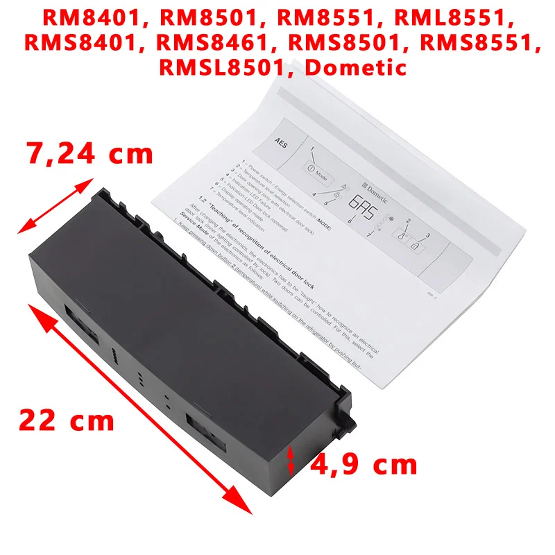 épuisé – Panneau de commande MES (230V) 241-3423-00 RM8401, RM8501, RM8551, RML8551, RMS8401, RMS8461, RMS8501, RMS8551, RMSL8501 Dometic - Accessoires Outdoor pour Plus de Liberté de Mouvement - {'count': 1, 'name': '24VAC'}