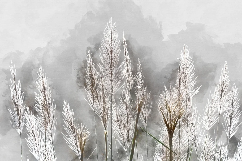 Papier peint Givre plantes Saldi Straordinari Offerte Speciali Disponibili Adesso