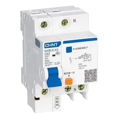 DISJONCTEUR DIFFÉRENTIEL 6KA 1P+N C-20A 300mA 2M SERIE 32 NXBLE-32 819417 CHINT - Saldi Straordinari – Offerte Speciali Disponibili Adesso A9de7720 Disjoncteur Différentiel Triphasé 3p+n 20a - 300ma - 6ka - Type Ac  Courbe C - Schneider Icv40n | Leroy Merlin