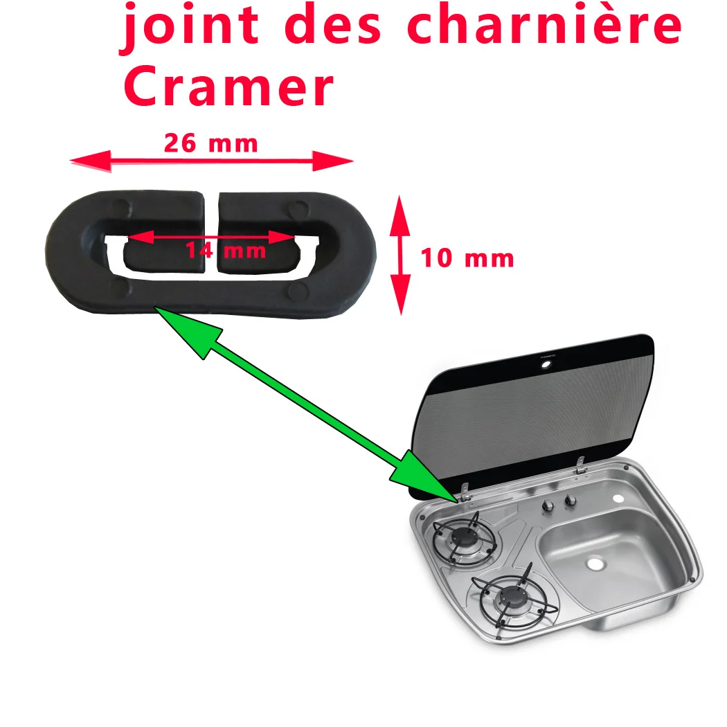 joint d’etanchéité charnières plateau Cramer Dometic Accessoires Outdoor Liberté Mouvement