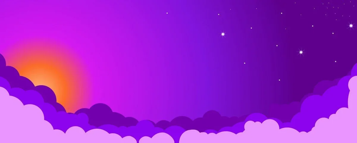 Peinture murale Ciel violet - ARTS Saldi Straordinari – Offerte Speciali Disponibili Adesso
