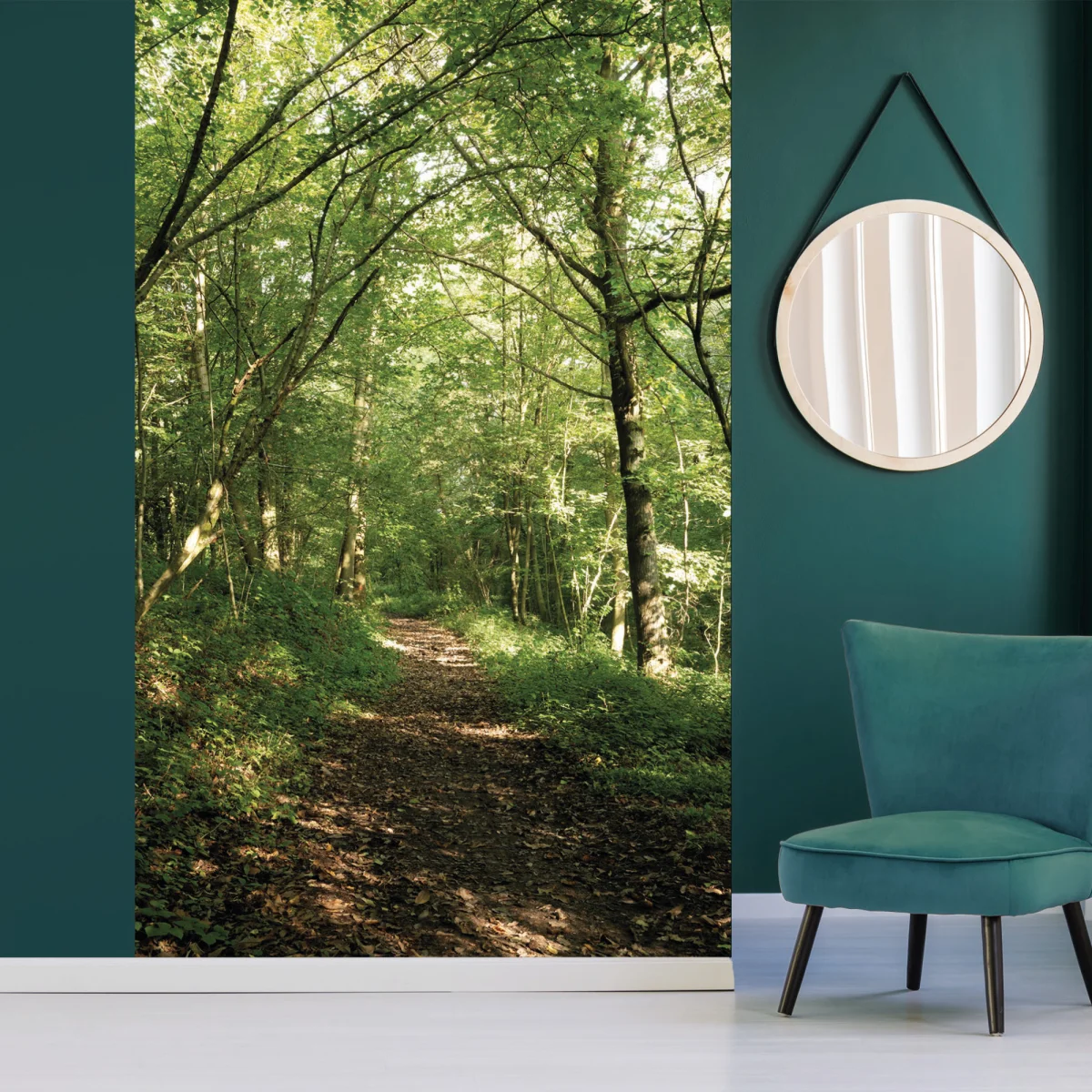 Papier peint panoramique -Sous-bois – 150 x 250 cm - Saldi Straordinari – Offerte Speciali Disponibili Adesso - peint papier - bois x cm