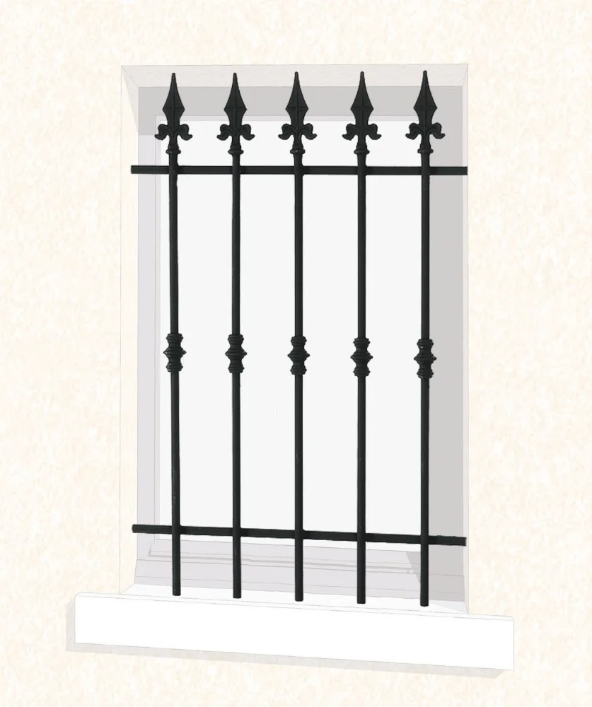 Grille fenêtre fer Rosalie Saldi Straordinari Offerte Speciali Disponibili Adesso