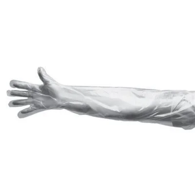 Gants Retro polyethylene, longueur épaule, 100/boite - Vins Rouges Harmonieux pour Chaque Occasion