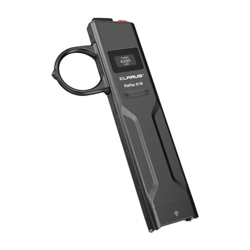 Lampe de poche tactique Klarus X1K - 4200 clip Lumens Ultra Slim avec anneau tactique - Des Équipements Pensés pour Profiter de Chaque Instant Dehors