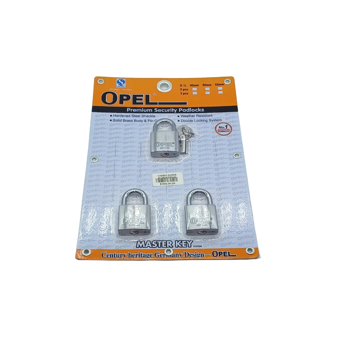 Cadenas Marine Kit 3 Pcs Ssty 40 Opel - Matériel sport pas cher – Meilleur rapport électrique qualité-prix