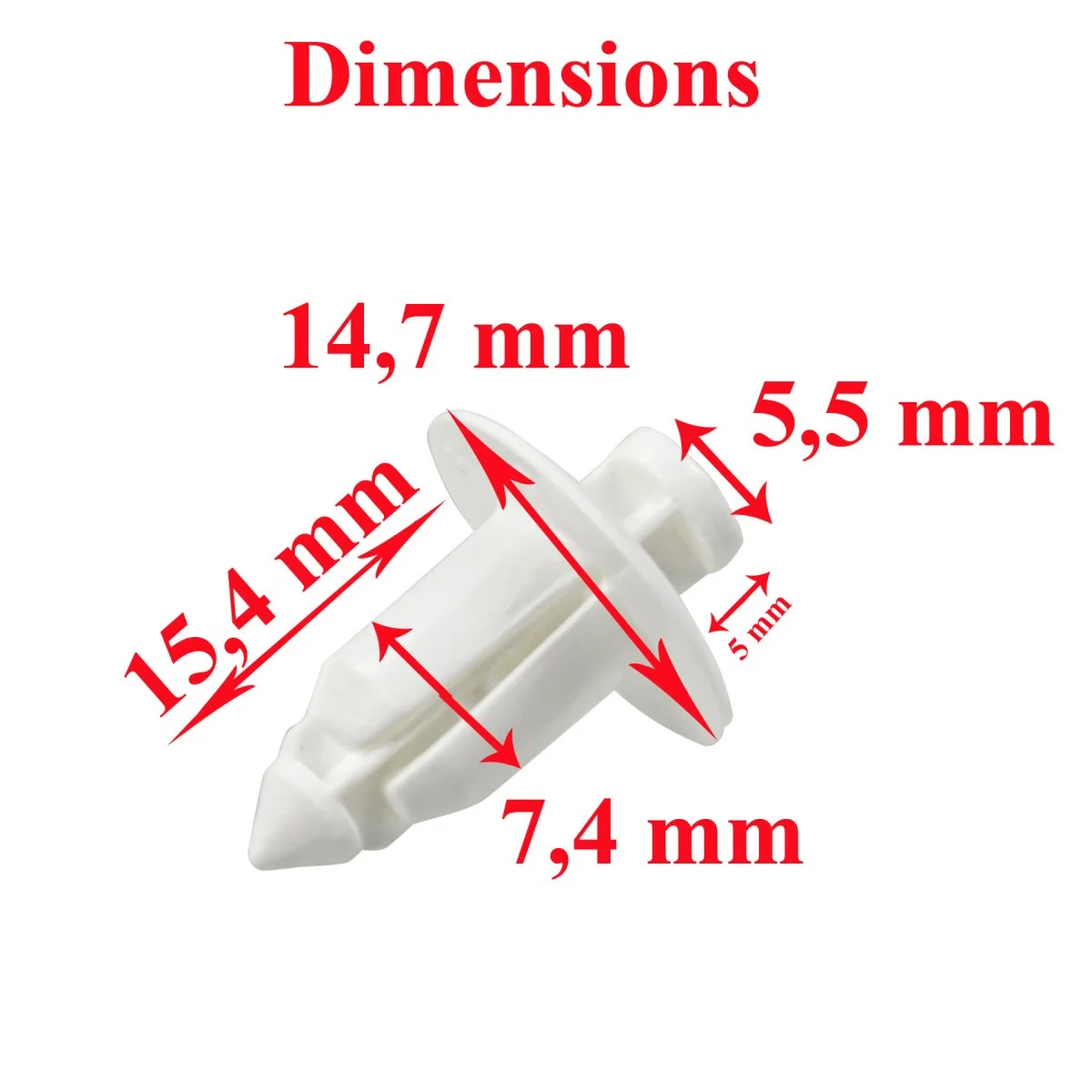 un rivet pour FJ1100, FJ1700, FJ2200, FJ2600, FJ3200, B1500, B2200, B1600, B2600, B2500, B2100, B3000 de Dometic - Accessoires Outdoor pour Plus de Liberté de Mouvement - {'count': 5, 'name': 'FJR1300'}