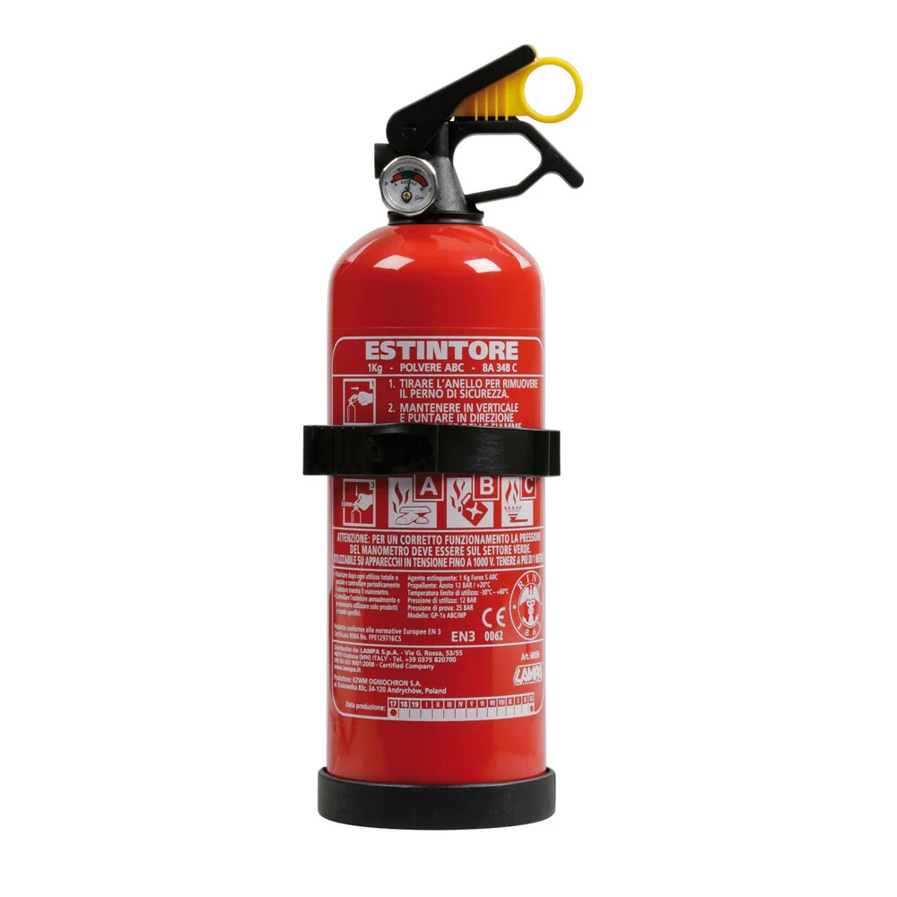 Extincteur pour véhicule utilitaire - Éclairage de qualité avec frais de port offerts Extincteur Voiture | ABC 1kg pour Véhicule | FJ Fire