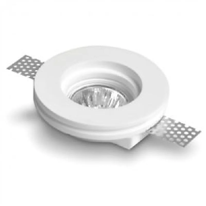 Enjoliveur pl?tre ? encastrer rond VISTA 100x24mm pour ampoule PAR16 (GU10) - Saldi Straordinari – Offerte Speciali Disponibili Adesso - Ampoule led gu10