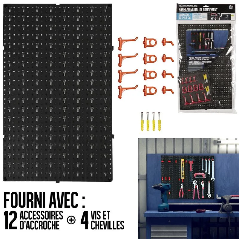 Panneau mural outils accroches Édition Limitée Art Table Française Promotion