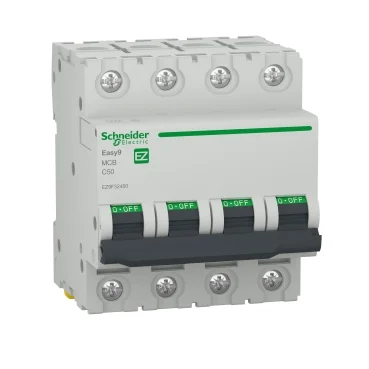 DISJONCTEUR 6kA 4P 50A (C) EZ9F32450 SCHNEIDER - Saldi Straordinari – Offerte Speciali Disponibili Adesso Easy9 Intrerupator automat 4P 4500 AC 50A - eMAG.ro