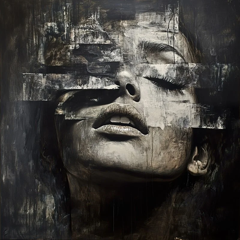 Papier peint Vision artistique d’une femme - Saldi Straordinari – Offerte Speciali Disponibili Adesso Jeune Femme Sérieuse Tenant Une Feuille De Papier Vierge Pour La Publicité  Banque D'Images et Photos Libres De Droits. Image 70349119