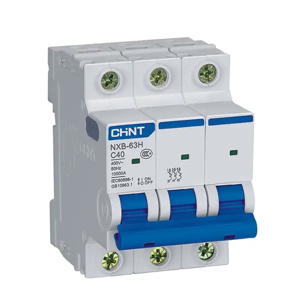 DISJONCTEUR 6kA 3P C-40A 3M SÉRIE NXB-63 814174 CHINT - Saldi Straordinari – Offerte 220V Speciali Disponibili Adesso